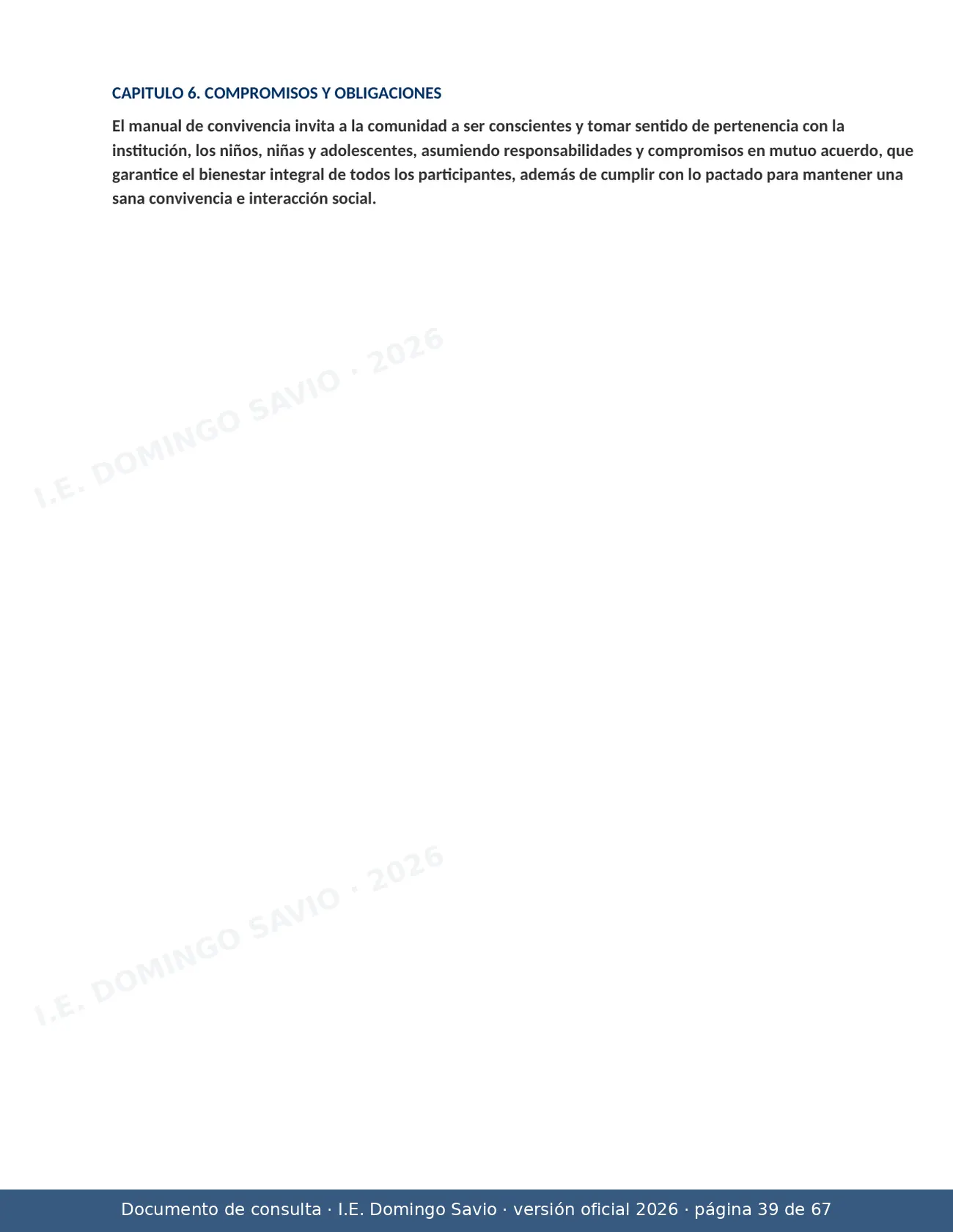 Manual de Convivencia 2026 — página 39 de 67