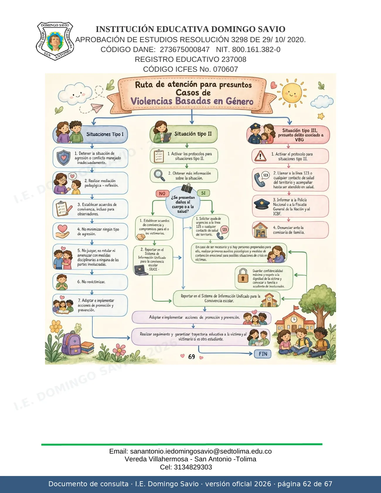 Manual de Convivencia 2026 — página 62 de 67